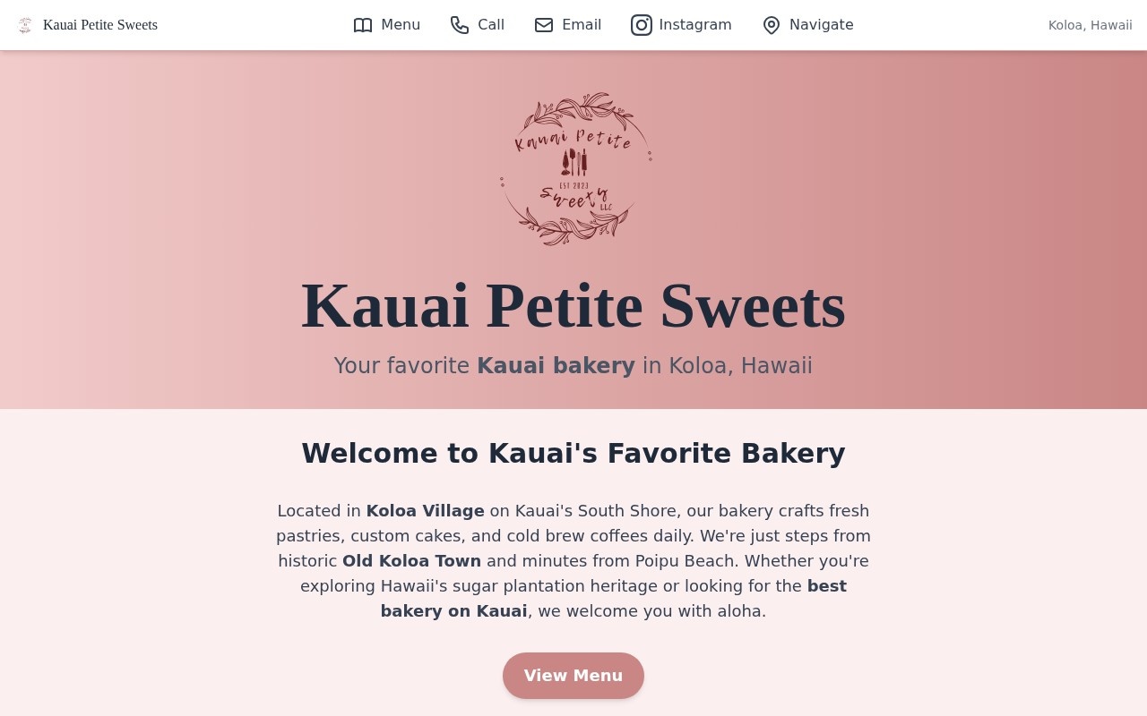 Screenshot of Petite Sweets